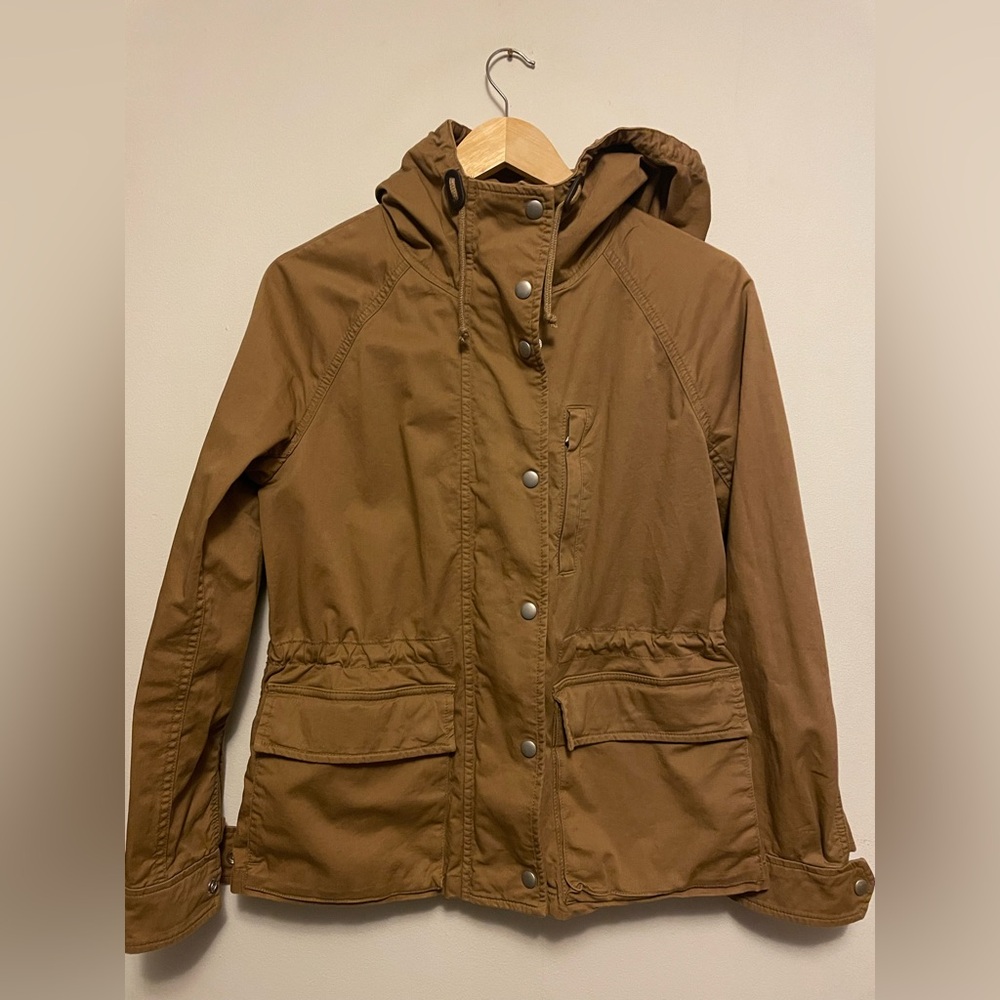 NWOT Gap Cotton Hooded Anorak Jacket